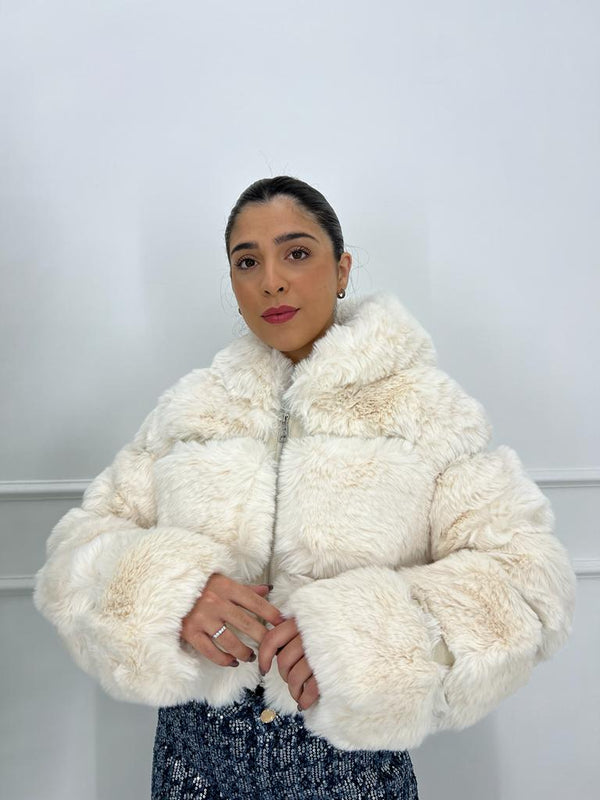 ECO FUR ELEGANCE CREMA