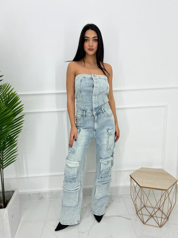 JUMPSUITE LUCREZIA DENIM