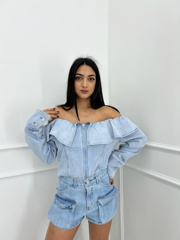 TOP CATERINE DENIM