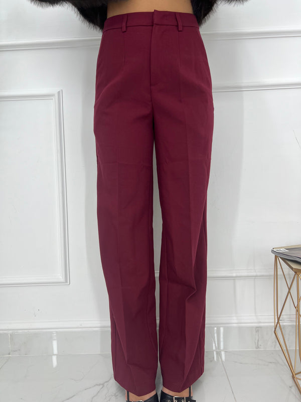 PANTALONE SHAILA BORDEAUX